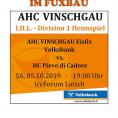 AHC Vinschgau Eisfix Volksbank vs. Pieve di Cadore