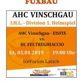 AHC Vinschgau Eisfix Volksbank vs. HC Feltreghiaccio