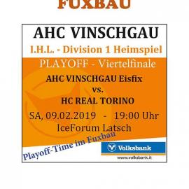AHC Vinschgau Eisfix Volksbank vs. HC Real Torino