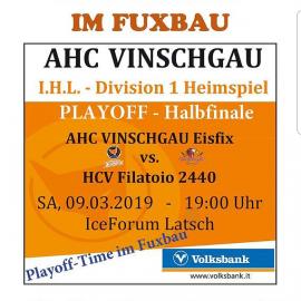 AHC Vinschgau Eisfix Volksbank vs. HCV Filatoio 2440