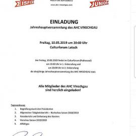 Jahreshauptversammlung