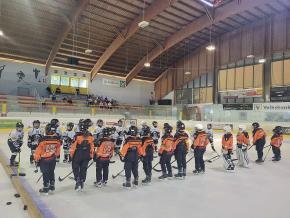 U10 Eisfix vs. HC Meran beim Freundschaftsspiel