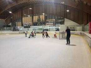 U10 Eisfix vs. HC Meran beim Freundschaftsspiel